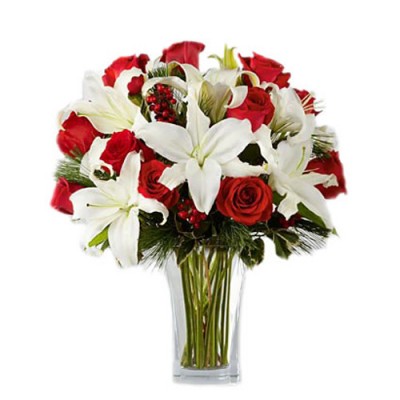 Bouquet with Red and White Love 3