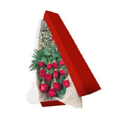 Box with Red Roses Love 4